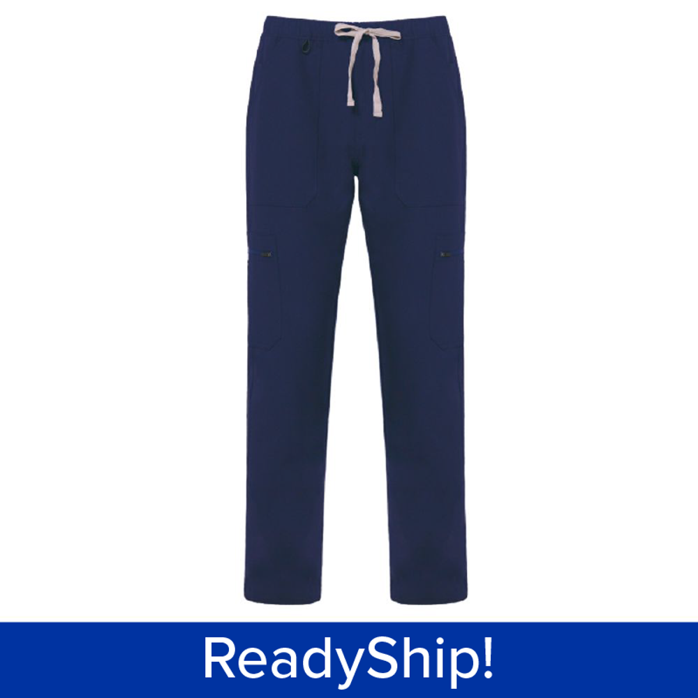Men's FIGS Navy Cargo Scrub Pants primary image
