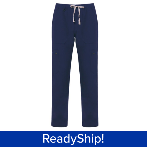 Men's FIGS Navy Cargo Scrub Pants image thumbnail