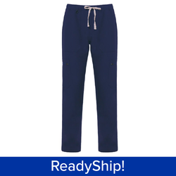 Image of Men's FIGS Navy Cargo Scrub Pants