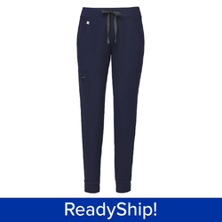 Image of Women's FIGS Navy Jogger Scrub Pants