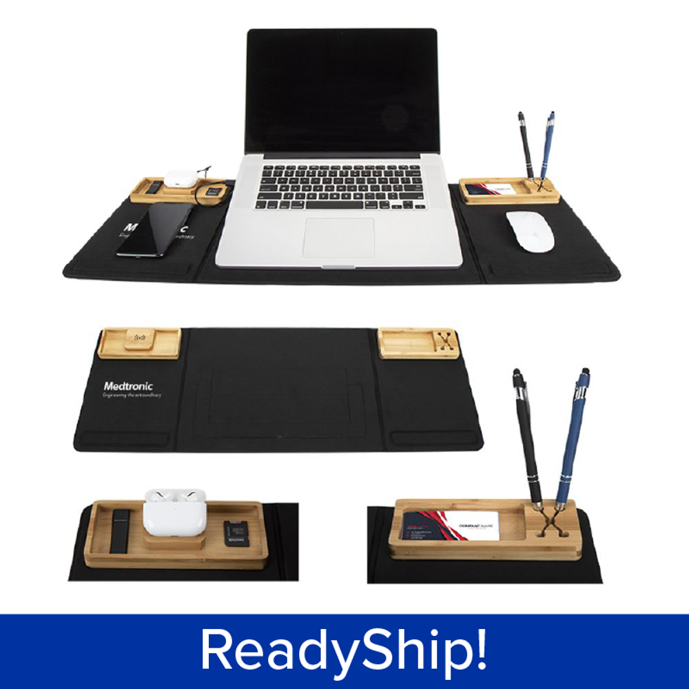 Wireless Charging Travel Desk Pad primary image