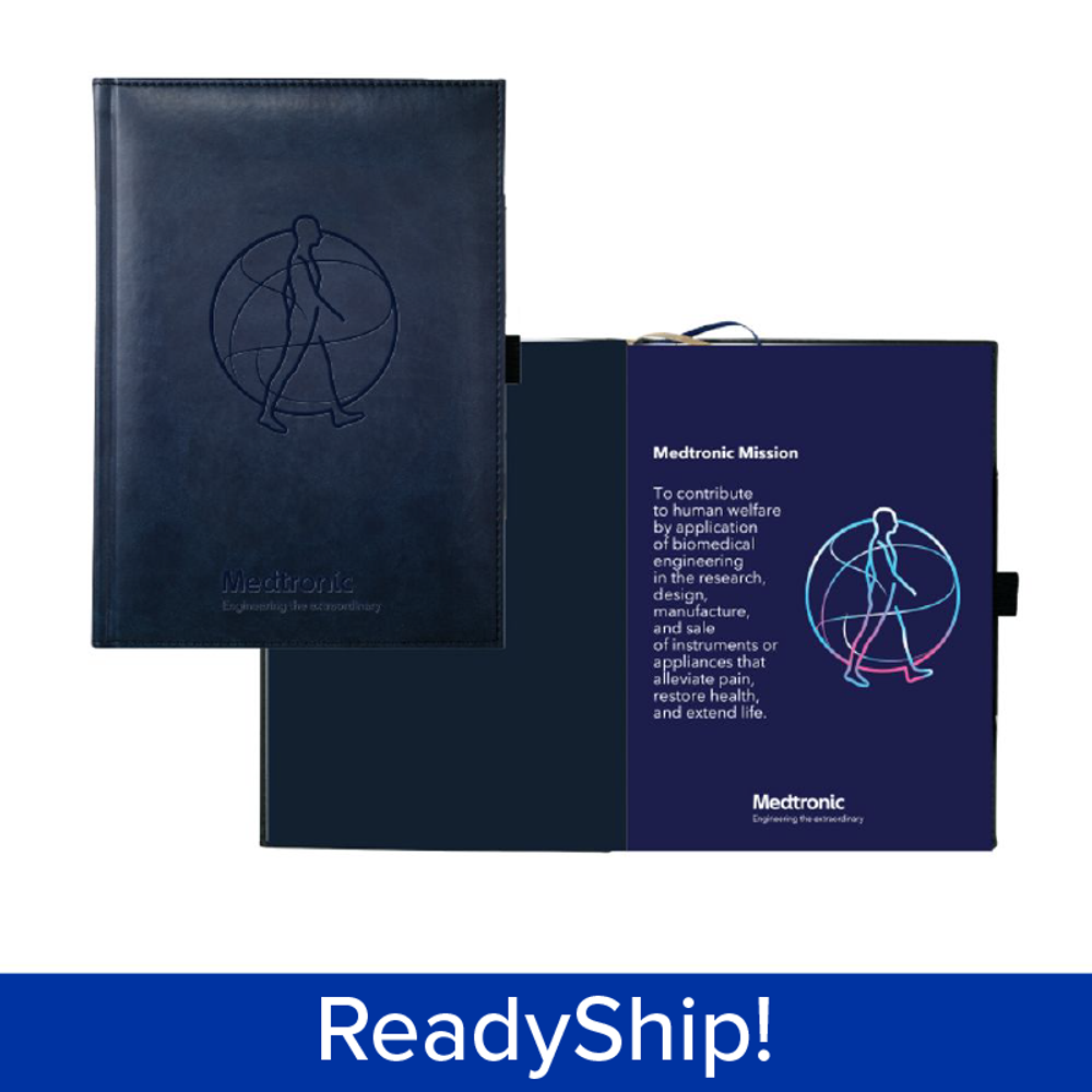 Faux Leather Symbol Journal w/ Pen Loop primary image