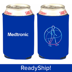 Image of Pack of 5 - Full-Color Symbol Can Cooler