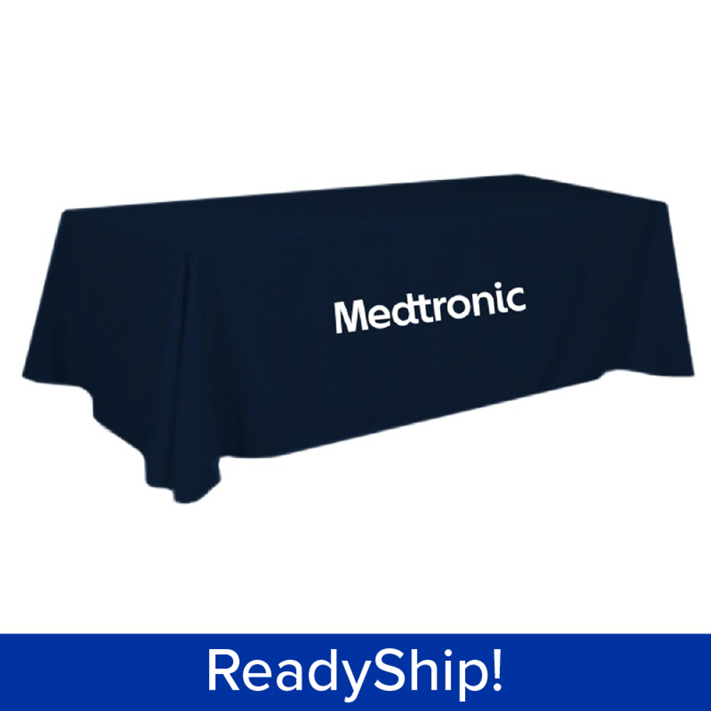 Pop Up  Navy 6' Table Cover primary image