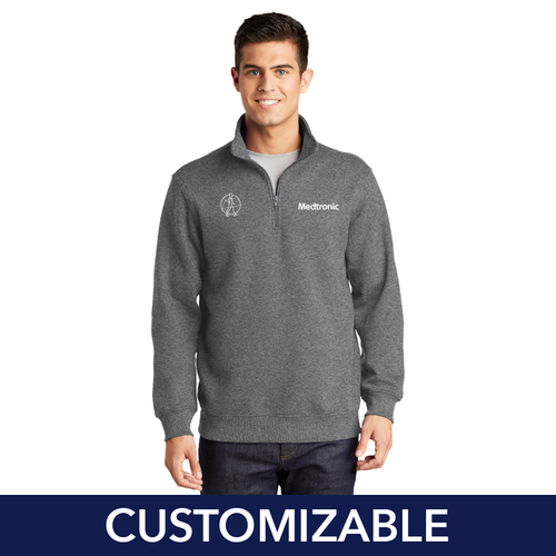 Men's Tall 1/4-Zip Sweatshirt image thumbnail
