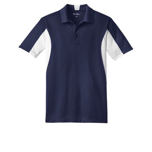 Men's Tall Colorblocked Micropique Performance Polo image thumbnail