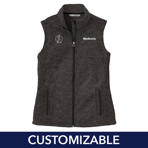 Women's Sweater Fleece Vest image thumbnail