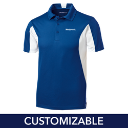 Image of Men's Tall Colorblocked Micropique Performance Polo