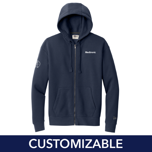 Unisex New Era Full-Zip Hoodie image thumbnail