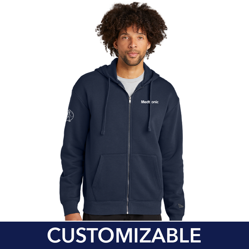 Unisex New Era Full-Zip Hoodie image thumbnail