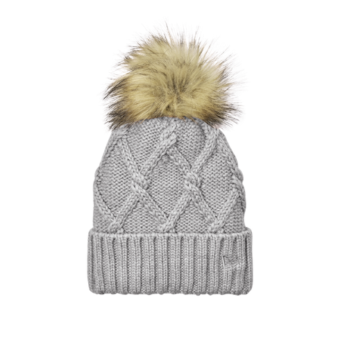 New Era Faux Fur Pom Beanie image thumbnail
