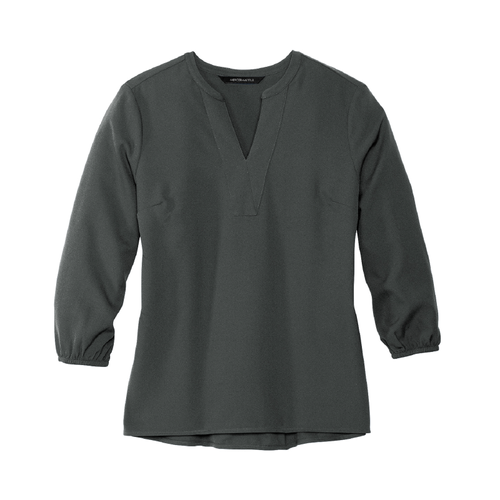 Women's Stretch 3/4 Sleeve Woven Shirt image thumbnail