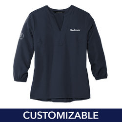 Image of Women's Stretch 3/4 Sleeve Woven Shirt