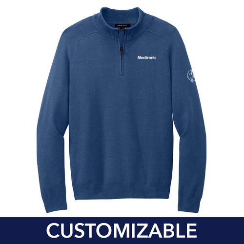 Men's 1/4-Zip Pullover Sweater image thumbnail