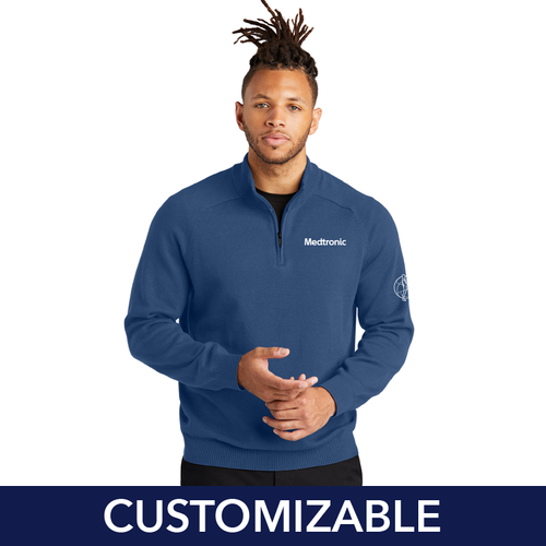 Men's 1/4-Zip Pullover Sweater image thumbnail
