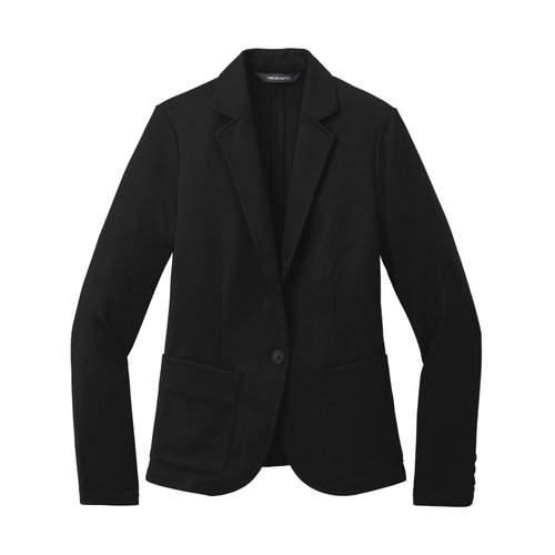 Women's Relaxed Knit Blazer image thumbnail