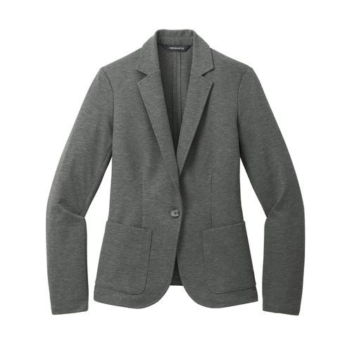 Women's Relaxed Knit Blazer image thumbnail