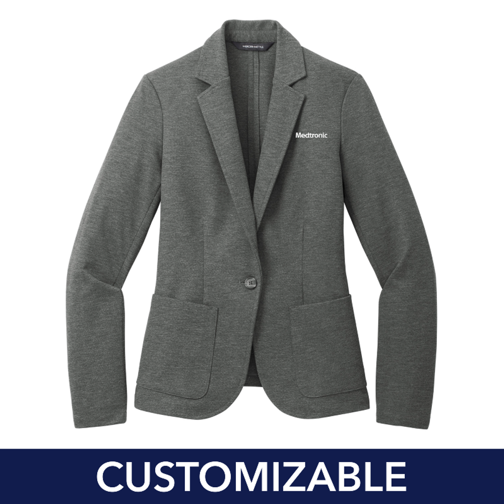 Women's Relaxed Knit Blazer primary image