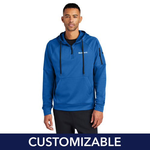 Men's Nike Therma-FIT Pocket 1/4-Zip  Fleece Hoodie image thumbnail