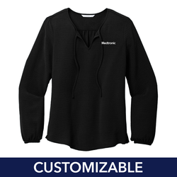 Image of Women's Textured Crepe Shirt