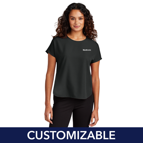 Women's Stretch Crepe Crew image thumbnail