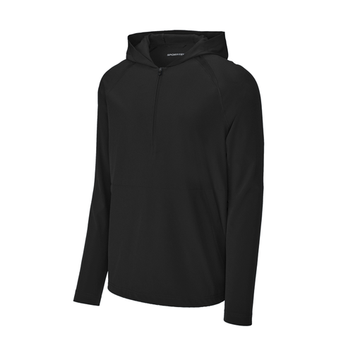 Men's Replay 1/2-Zip Long Sleeve Hooded Jacket image thumbnail