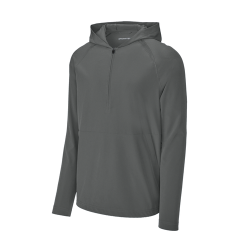 Men's Replay 1/2-Zip Long Sleeve Hooded Jacket image thumbnail