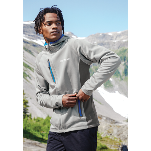 Men's Eddie Bauer Hooded Full-Zip Fleece Jacket image thumbnail