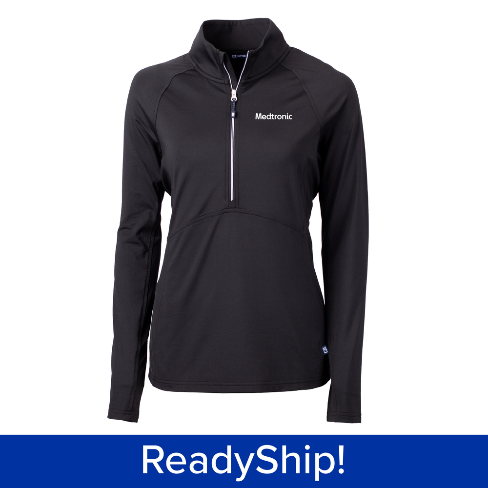Women's Knit Stretch Quarter Zip Pullover primary image