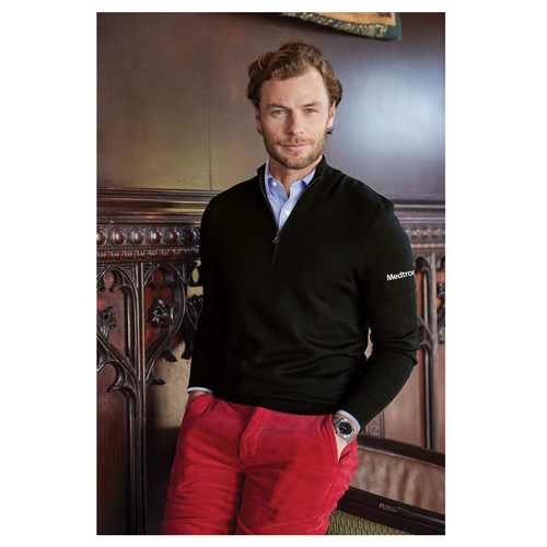 Men's Brooks Brothers 1/4-Zip Sweater image thumbnail