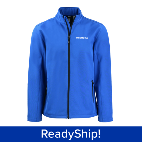 Men's Pace Full-Zip Softshell Jacket image thumbnail