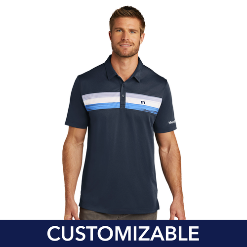 Men's TravisMathew Blocked Polo image thumbnail