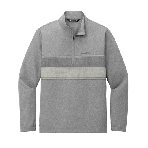 Men's TravisMathew Striped 1/4-Zip Pullover image thumbnail