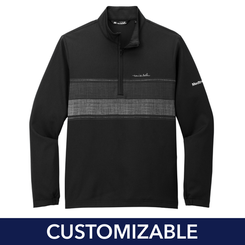 Men's TravisMathew Striped 1/4-Zip Pullover image thumbnail