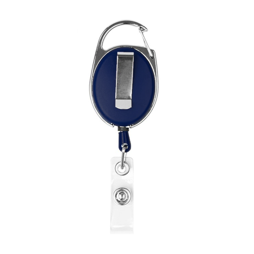 Pack of 5 - Carabiner Badge Reel with Back Alligator Clip image thumbnail