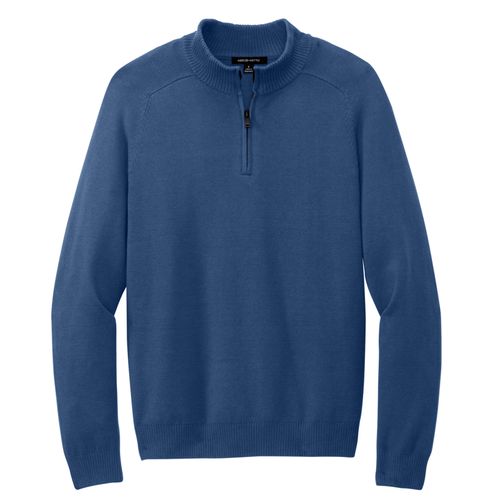 Men's Modern Easy Care 1/4-Zip Sweater image thumbnail