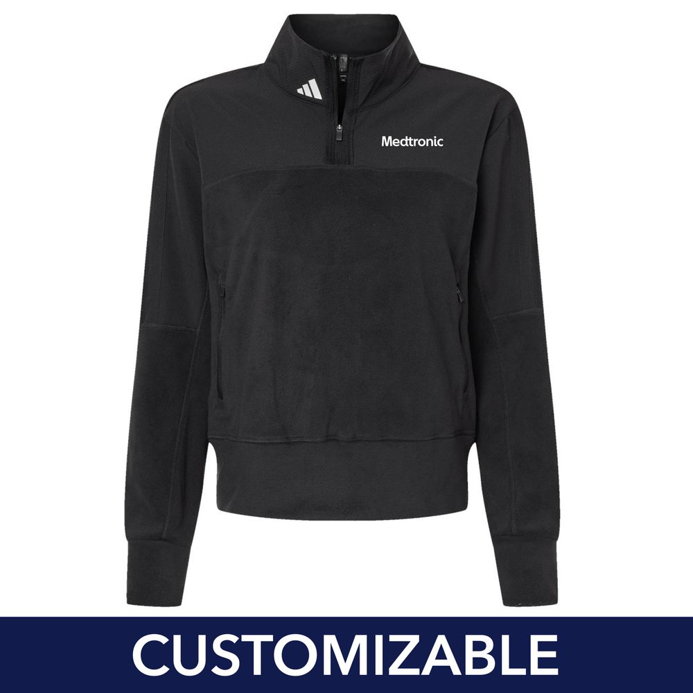 Women's Adidas Fleece 1/4-Zip Pullover primary image