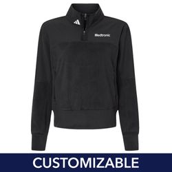 Image of Women's Adidas Fleece 1/4-Zip Pullover