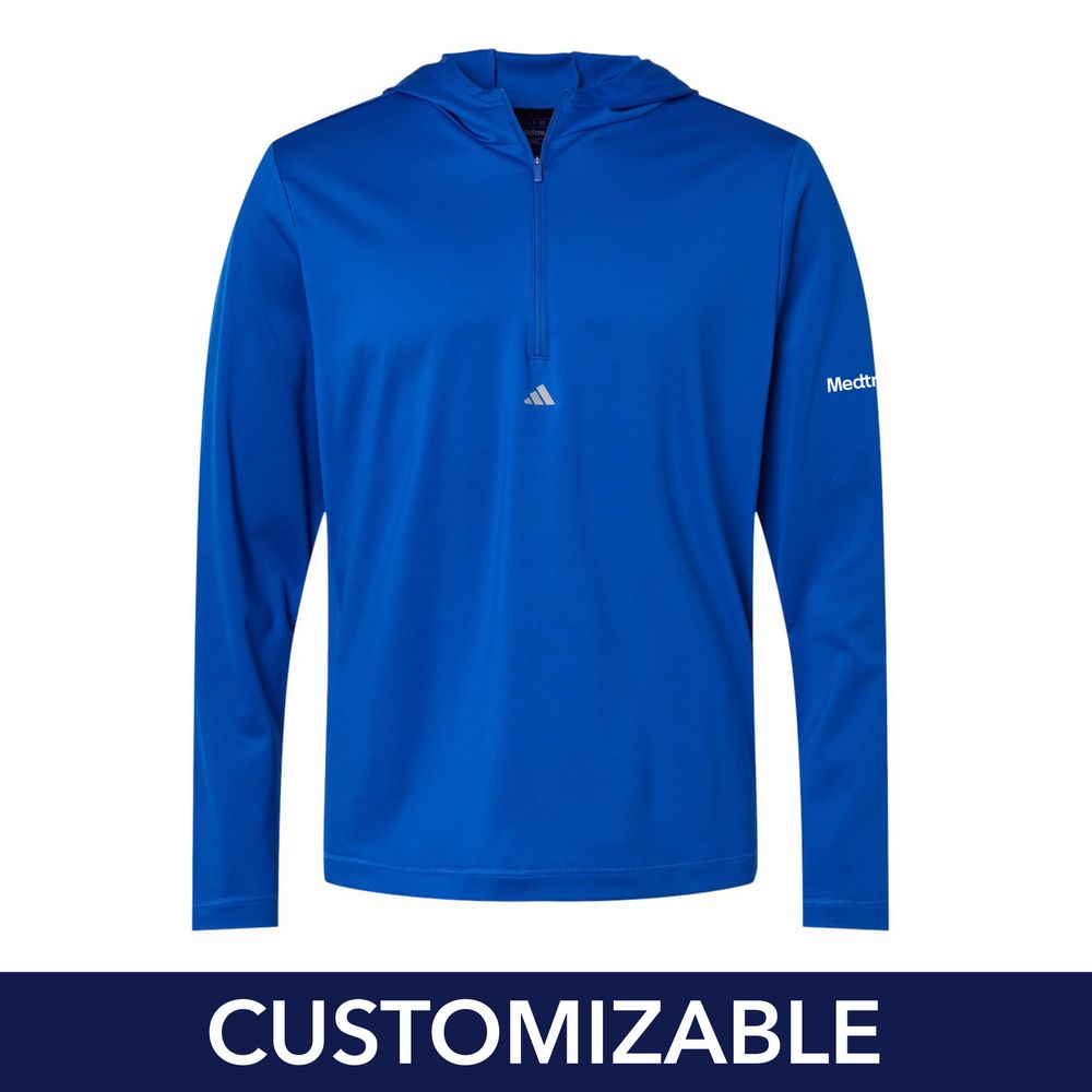 Men's Adidas 1/4-Zip Hooded Pullover primary image