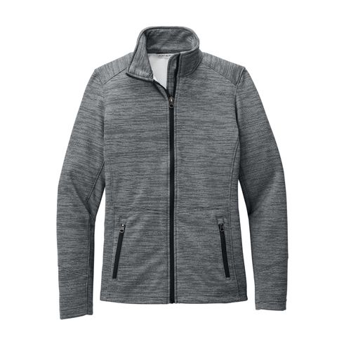 Women's Digital Stripe Fleece Jacket image thumbnail