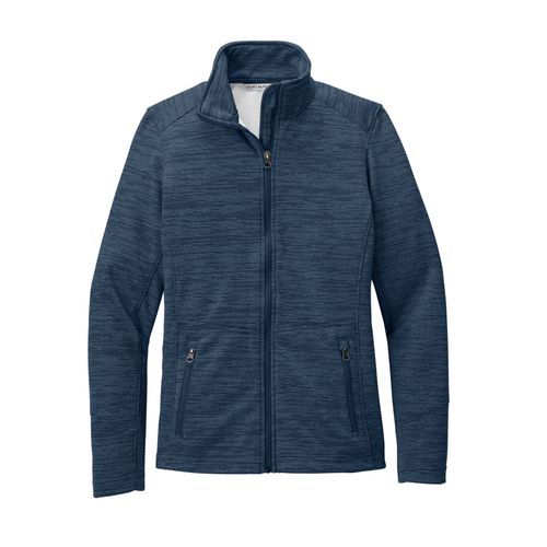 Women's Digital Stripe Fleece Jacket image thumbnail
