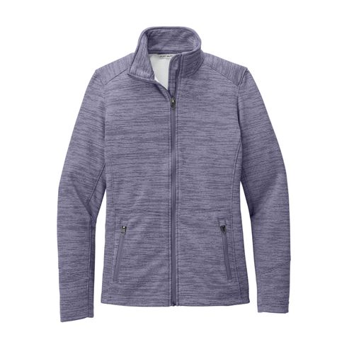 Women's Digital Stripe Fleece Jacket image thumbnail