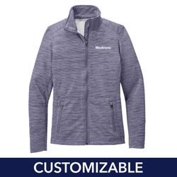Image of Women's Digital Stripe Fleece Jacket