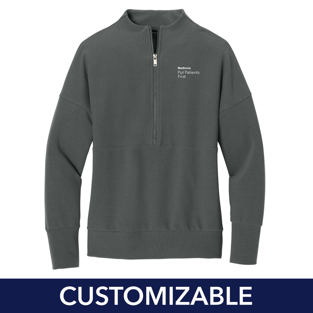 Women's Put Patients First Textured 1/4-Zip primary image