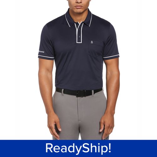 Men's Penguin Moisture Wicking Polo image thumbnail