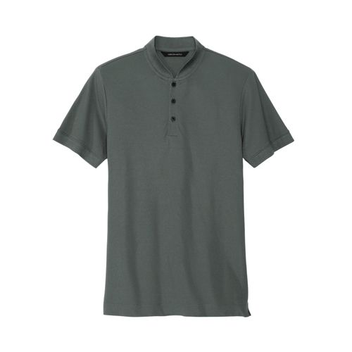 Men's Stretch Pique  Henley image thumbnail