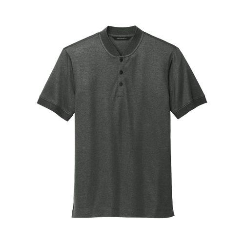 Men's Stretch Pique  Henley image thumbnail