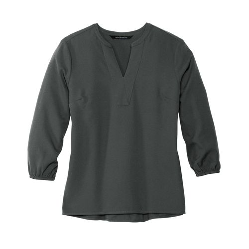 Women's 3/4-Sleeve Stretch Crepe Blouse image thumbnail