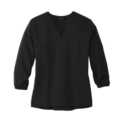 Women's 3/4-Sleeve Stretch Crepe Blouse image thumbnail