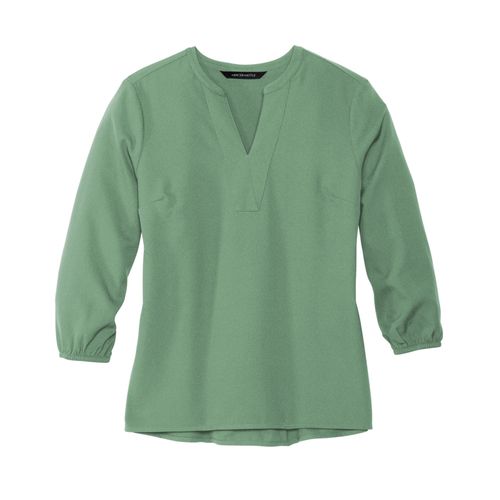 Women's 3/4-Sleeve Stretch Crepe Blouse image thumbnail